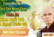 Công Phu Nở Đóa Sen Ngàn Cánh 60: Kinh Tuổi Trẻ Và Hạnh Phúc 2 – Thích Nhất Hạnh cong phu no doa sen ngan canh 60