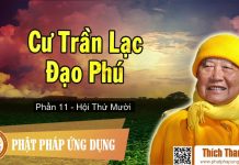 Cư Trần Lạc Đạo Phú 11 – Hội Thứ Mười – Thiền Sư Thích Thanh Từ cu tran lac dao phu 11 hoi thu m