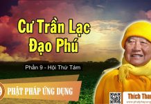 Cư Trần Lạc Đạo Phú 9 – Hội Thứ Tám – Thiền Sư Thích Thanh Từ cu tran lac dao phu 9 hoi thu ta