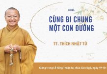 Cùng đi chung một con đường – Thích Nhật Từ cung di chung mot con duong thic
