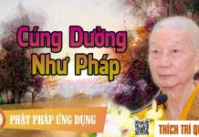 Cúng Dường Như Pháp – Thích Trí Quảng cung duong nhu phap thich tri qu