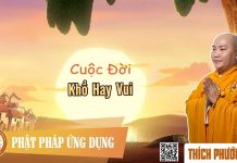 Cuộc Đời Khổ Hay Vui – Thích Phước Tiến cuoc doi kho hay vui thich phuoc