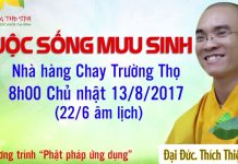Cuộc Sống Mưu Sinh – Thích Thiện Tuệ cuoc song muu sinh thich thien t