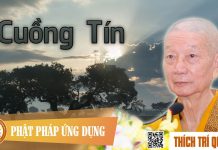 Cuồng Tín – Thích Trí Quảng cuong tin thich tri quang