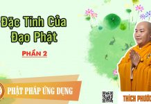 Đặc Tính Của Đạo Phật phần 2 – Thích Phước Tiến dac tinh cua dao phat phan 2 thi