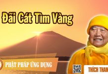Đãi Cát Tìm Vàng – Thích Thanh Từ dai cat tim vang thich thanh tu