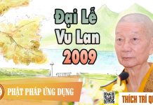 Đại Lễ Vu Lan 2009 – Thích Trí Quảng dai le vu lan 2009 thich tri qua