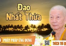 Đạo Nhất Thừa – Thích Trí Quảng dao nhat thua thich tri quang
