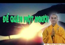 Để Quên Một Người – Thích Thiện Tuệ de quen mot nguoi thich thien tu