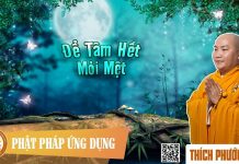 Để Tâm Hết Mỏi Mệt (KT91) – Thích Phước Tiến de tam het moi met kt91 thich ph