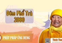 Đêm Phổ Trà Năm 2000 – Thích Thanh Từ dem pho tra nam 2000 thich thanh