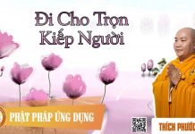 Đi Cho Trọn Kiếp Người – Thích Phước Tiến di cho tron kiep nguoi thich phu