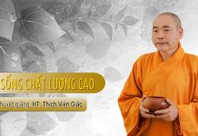 Đời Sống Chất Lượng Cao – Thích Viên Giác doi song chat luong cao thich vi