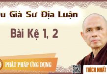 Du Già Sư Địa Luận Bài Kệ 1, 2 – Thích Nhất Hạnh du gia su dia luan bai ke 1 2 th