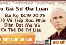 Du Già Sư Địa Luận – Bài Kệ 18,19,20,21: Trở Về Tiếp Xúc, Nhận Diện Đất Mẹ Và Cơ Thể Để Trị Liệu du gia su dia luan bai ke 181920