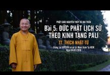 Đức Phật Lịch Sử Theo Kinh Tạng Pali – Thích Nhật Từ duc phat lich su theo kinh tang