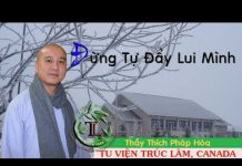 Đừng Tự Đẩy Lui Mình – Thích Pháp Hòa dung tu day lui minh thich phap
