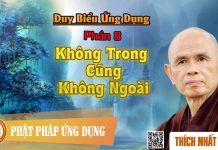 Duy Biểu ứng Dụng: 08. Không Trong Cũng Không Ngoài – Thích Nhất Hạnh duy bieu ung dung 08 khong trong