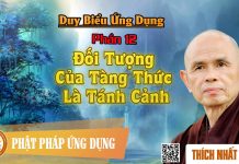Duy Biểu ứng Dụng: 12. Đối Tượng Của Tàng Thức Là Tánh Cảnh – Thích Nhất Hạnh duy bieu ung dung 12 doi tuong c