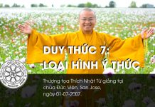 Duy thức 7: Loại hình ý thức (01-07-2007) – Thích Nhật Từ duy thuc 7 loai hinh y thuc 01 0