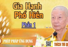 Gia Hạnh Phổ Hiền phần 1 – Thích Trí Quảng gia hanh pho hien phan 1 thich t