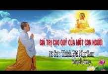 Giá Trị Cao Quý Của Một Con Người – Thích Nữ Như Lan gia tri cao quy cua mot con nguo