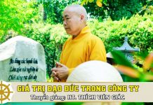 Giá Trị Đạo Đức Trong Công Ty – Thích Viên Giác gia tri dao duc trong cong ty th
