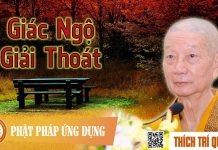 Giác Ngộ Giải Thoát – Thích Trí Quảng giac ngo giai thoat thich tri qu