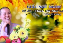 Giấc Ngủ Ngon – Thích Nữ Như Lan giac ngu ngon thich nu nhu lan