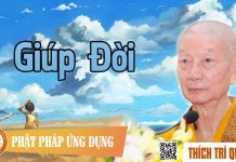 Giúp Đời – Thích Trí Quảng giup doi thich tri quang