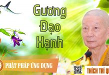 Gương Đạo Hạnh – Thích Trí Quảng guong dao hanh thich tri quang