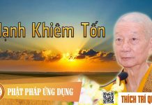 Hạnh Khiêm Tốn – Thích Trí Quảng hanh khiem ton thich tri quang