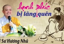Hạnh phúc bị lãng quên – Thích Nữ Hương Nhũ hanh phuc bi lang quen thich nu