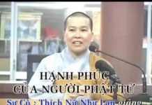 Hạnh Phúc Của Người Phật Tử – Thích Nữ Như Lan hanh phuc cua nguoi phat tu thic