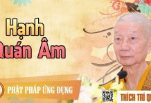 Hạnh Quán Âm – Thích Trí Quảng hanh quan am thich tri quang