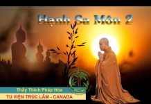 Hạnh Sa Môn Phần 2 – Thích Pháp Hòa hanh sa mon phan 2 thich phap ho