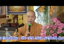 Hạnh Tinh Tấn Của Người Con Phật – Thích Quang Thạnh hanh tinh tan cua nguoi con phat