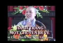 Hành Trang Một Chuyến Đi Về – Thích Nữ Như Lan hanh trang mot chuyen di ve thic