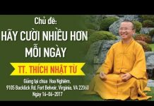 Hãy Cười Nhiều Hơn Mỗi Ngày – Thích Nhật Từ hay cuoi nhieu hon moi ngay thic