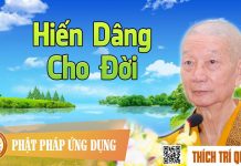 Hiến Dâng Cho Đời – Thích Trí Quảng hien dang cho doi thich tri quan