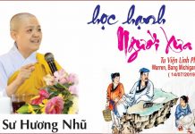 Học Hạnh Người Xưa – Thích Nữ Hương Nhũ hoc hanh nguoi xua thich nu huon