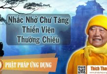 HT Thích Thanh Từ Nhắc Nhở Chư Tăng Thiền Viện Thường Chiếu ht thich thanh tu nhac nho chu t