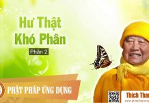 Hư Thật Khó Phân Phần 2 – Thích Thanh Từ hu that kho phan phan 2 thich th