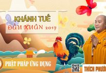Khánh Tuế Đầu Xuân 2017 – Tết Ta Có Nên Gộp Chung Lại Với Tết Tây Hay Không? – Thích Phước Tiến khanh tue dau xuan 2017 tet ta c