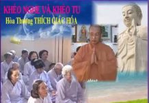 Khéo Nghe Và Khéo Tu – Thích Giác Hóa kheo nghe va kheo tu thich giac