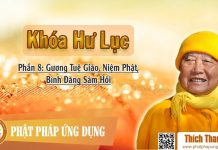 Khóa Hư Lục 08 – Gương Tuệ Giáo, Niệm Phật, Bình Đẳng Sám Hối – Thích Thanh Từ khoa hu luc 08 guong tue giao ni