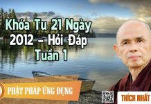Khóa Tu 21 Ngày 2012 – Hỏi Đáp Tuần 1 – Thích Nhất Hạnh khoa tu 21 ngay 2012 hoi dap tua