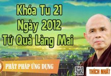 Khóa Tu 21 Ngày 2012 – Tứ Quả Làng Mai – Thích Nhất Hạnh khoa tu 21 ngay 2012 tu qua lang