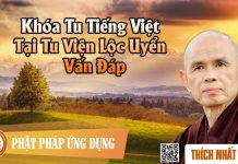 Khóa Tu Tiếng Việt Tại Tu Viện Lộc Uyển – Vấn Đáp – Thích Nhất Hạnh khoa tu tieng viet tai tu vien l