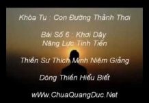 Khơi Dậy Năng Lực Tịnh Tiến – Thích Minh Niệm khoi day nang luc tinh tien thic